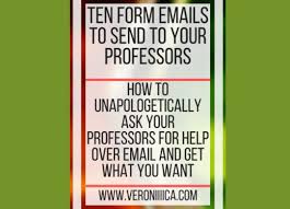 Sending an email to ask for an internship might seem intimidating, but it doesn't have to be! Ten Form Emails To Send To Your Professors Paths To Technology Perkins Elearning