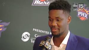 Deandre Ayton talks about the challenges of being a giant human being