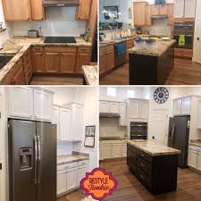 Professional Cabinet And Refinishing Services In 2020 Painting Kitchen Cabinets Refinishing Cabinets Honey Oak Cabinets