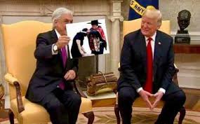 Junto a @ceciliamorel, padres de 4 y abuelos de 13. Foto Los Delirantes Memes Que Dejo La Reunion De Sebastian Pinera Con Donald Trump