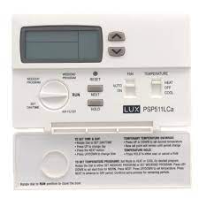 Hold the reset button down for at least 5 seconds if you open the door on the thermostat. How To Remove A Luxpro Thermostat