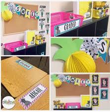 Pineapple Classroom Decor Classroom Decor Teacher Classroom Decorations Printable Classroom Decor