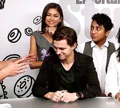 Excited tom holland gif by mtv movie & tv awards. 160 Tom Zendaya Ideas Zendaya Tom Holland Zendaya Tom Holland Spiderman