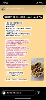 Quark Heidelbeer Auflauf Rezepte Guarkernmehl Quark