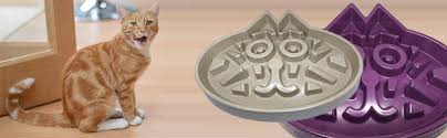 Amazon.com this box holds a maze of inner slots and chambers your cat must navigate in order to get the hidden treat or toy. Amazon Com Large Slow Feed Cat Bowl Medium Breed Dog Feed Bowl Slow Feed Bowl For Pets Slow Down Eating Eco Friendly Durable Non Toxic Bamboo Fibre Designed By Veterinarians