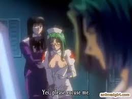 Bondage hentai bigtits gets gagging and dildoing pussy - sleazyneasy.com