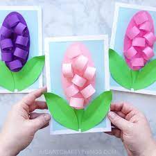 Video tutorial on how to make pop up flower mother's day card fold flower #1 in half, matching the two tabs, fold in between the petals along the cut lines, glue the two end petals together. 25 Homemade Mother S Day Card Ideas Diy Cards For Mother S Day