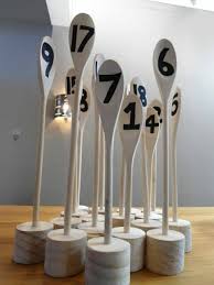 Wedding Table Number Ideas Alternatives You Will Love Coffee Shop Design Restaurant Table Design Restaurant Table Numbers