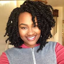 Sliced layering is perfect for thinning out coarse, thick hair and with some clever layering at the ends if you have coarse naturally curly hair, try snappy geometric short bob hairstyles, which are also a very trendy look this year. 50 Amazing Kinky Twist Hairtyle Ideas You Can T Live Without In 2020