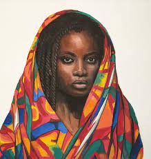 African Lady 3 Water Colour - aniazmand - Paintings & Prints, People &  Figures, Portraits, Female - ArtPal