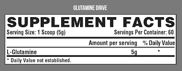 NUTREX Glutamine Drive 60 Servings | Muscle House