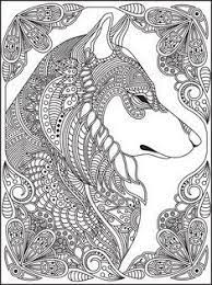 10 meilleur de coloriage loup mandala photos animaux licorne