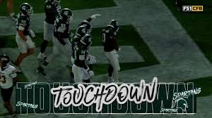 Michigan State's Cam Edwards rushes for 2-yard TD, taking early lead vs Toledo — FOX Sports