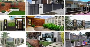 I nspirasi desain pagar rumah minimalis selanjutnya adalah dengan kunci pintu gerbang yang dilengkapi dengan tuas untuk kemudahan akses masuk. 70 Ide Model Pagar Rumah Minimalis Dan Tips Memilih Desain Pagar Grumsa