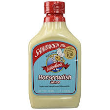 Creamy yogurt horseradish sauce is the perfect sandwich topping for leftover pork, chicken or beef. Buy Woebers Sandwich Pal Horseradish Sauce 16 Ounce Units Pack Of 6 Online In Oman B000g33n3w