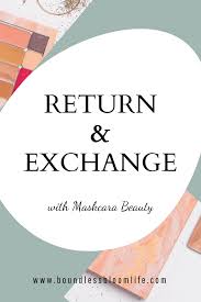 Join us on zoom today at 1pm est to . Maskcara Beauty Return And Exchange Policy Boundless Bloom Life