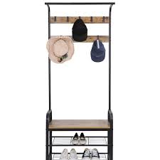 Up To 57 Off On Coat Rack Shoe Bench Hall Tre Groupon Goods