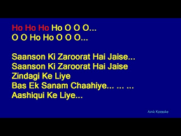 Saanso Ki Zaroorat Hai Jaise Kumar Sanu Hindi Full Karaoke With Lyrics Youtube Sanso ki jarurat hal jaise by pawandeep rajan latest performance indian idol 12 karan deopa song: saanso ki zaroorat hai jaise kumar