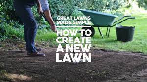 How To Create A New Lawn - Great Lawns Made Simple - Youtube
