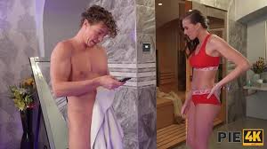 Naked dude entered meets Stacy Cruz with stunning body in her sauna -  XNXX.COM