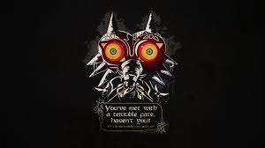 Majora's mask is first introduced after the happy mask salesman removes the curse that was placed on link by skull kid. Majoras Maske Quotes About Time Majora S Mask Mask Quotes Time Quotes Legend Of Zelda Dogtrainingobedienceschool Com