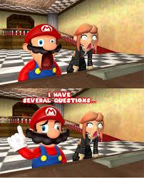 What did Meggy and Mario see? : rmeggyxmario
