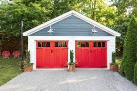 A 12'x20′ steel garage can cost $9,600, or a larger 24'x40′ garage can cost $25,410. Average Cost To Build A Two Car Detached Garage Hgtv