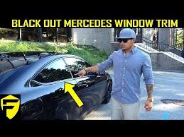 Uses the same automotive grade paints and factory finishing technique found on all slingshot models. Mercedes How To Gloss Black Out Vinyl Wrap Window Trim Youtube