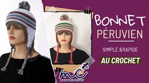 Le bonnet péruvien ou chullo vient du mot quechua cchu'llu. Comment Faire Un Bonnet Peruvien Mixte En Toutes Tailles Au Crochet Pas A Pas Tuto Youtube