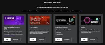 No quarters needed: The Red Hat Arcade is now live!