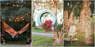 Cool Outdoor Decorations Ideas 100 Best Outdoor Decor Ideas Country Living Large Backyard Landscaping Cheap Backyard Makeover Ideas Easy Backyard