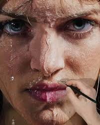 Bless 10 Antonio " Oil On Canvas 190 x 250 cm Philipp Weber ( 1974 )  Philipp Weber is a Hyper Realistic Painter Who Creates Stunning Portraits  Of Women . His