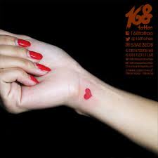Simple Heart Tattoo On Wrist Heart Tattoo Wrist Simple Heart Tattoos Red Heart Tattoos