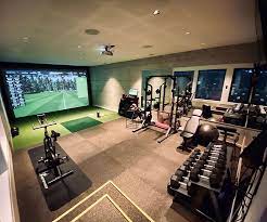 Https Www Instagram Com P Cc029mmlfqc Igshid Goyih5jaalrt Golf Room Golf Simulator Room Dream Home Gym