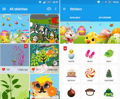 Easily organize your drawings to personalize folders. Sony Sketch 6 1 A 5 0 App Updated Access To More Premium Stickers Tech Updates App Stickers