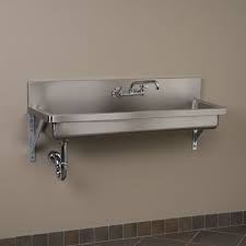 wall mount commercial sink