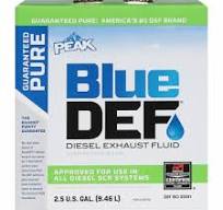 BlueDEF Diesel Exhaust Fluid Synthetic Urea & Deionized Water 2.5 Gallon  Jug, 1 Piece