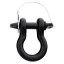Smittybilt 7/8" Quick Disconnect D-Ring Shackle (Black) - 13050B ...