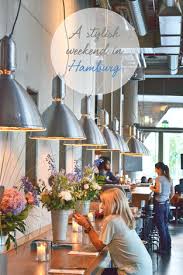 Hamburg Coffee Shop Just Love This Layout With Big Lamps And Huge Vases Of Fresh Flowers With Images Coffee Shop Cafe Design Hamburg