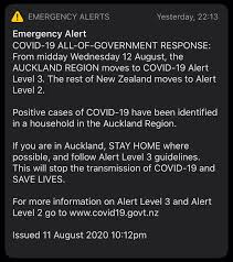 Following three new community covid cases in auckland announced today, and several potential exposure sites. Coronavirus Chait Blog