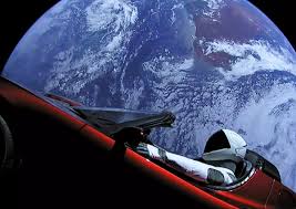Spacex Starman Poster Tesla Roadster Photo Print Spacex Tesla Roadster Starman
