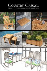 Shop our solid teak accessories including teak doormats, bath and spa benches, furniture covers, trivets, trays and more. Country Casual Teak Outdoor Furniture Press Events