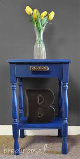 Napoleonic Blue Table Brepurposed Napoleonic Blue Blue Table Painting Old Furniture