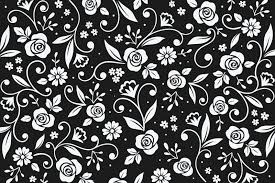 Check spelling or type a new query. Abstract White Flower Pattern Modern Placemats Tenstickers