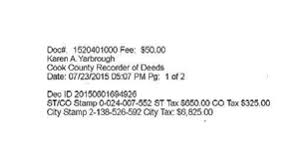 Cook county recorder of deeds · 118 n clark st. 2