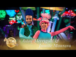 The aim is to win. Strictly Come Dancing S Aston Merrygold Tops The Leaderboard Dressed As A Troll For Movie Week London Evening Standard Evening Standard