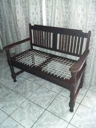 Handmade Kiaat 2 Seater Riempies Chair Brakpan Gumtree Classifieds South Africa 318734453 Living Room Chairs Chair Seating