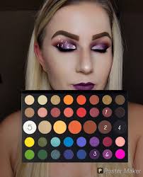 No makeup makeup looks or other looks where the makeup is too subtle to see easily must have a before and after shot so users can see the can you think of an alternative palette that might hit the spot? Look By Number Using The James Charles Palette Makeup Tutorial Eyeshadow Makeup Morphe New Makeup Ideas