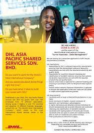 Sharmeel kaur, head of human resources according to mr. Dhl Asia Pacific Shared Services Sdn Bhd Junior Associate Data Management