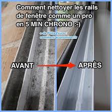Comment Nettoyer Les Rails De Fenetre Comme Un Pro En 5 Min Chrono Astuce Menage Comment Nettoyer Astuces Pour Nettoyer